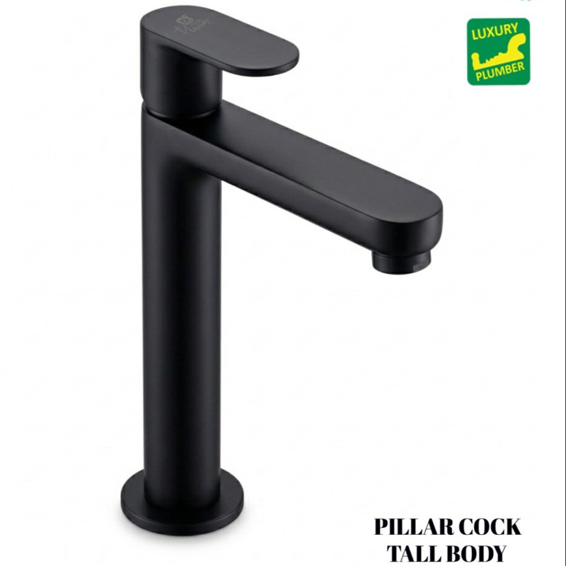 GLASS BAWL TAP CAPLE LUX/PLUMBER BLK